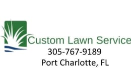 Custom Lawn Service logo